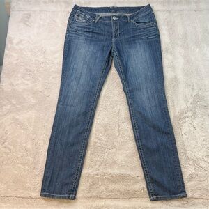 Seven 7 Skinny Jeans Womens Size 14 Mid Rise Cotton Stretch